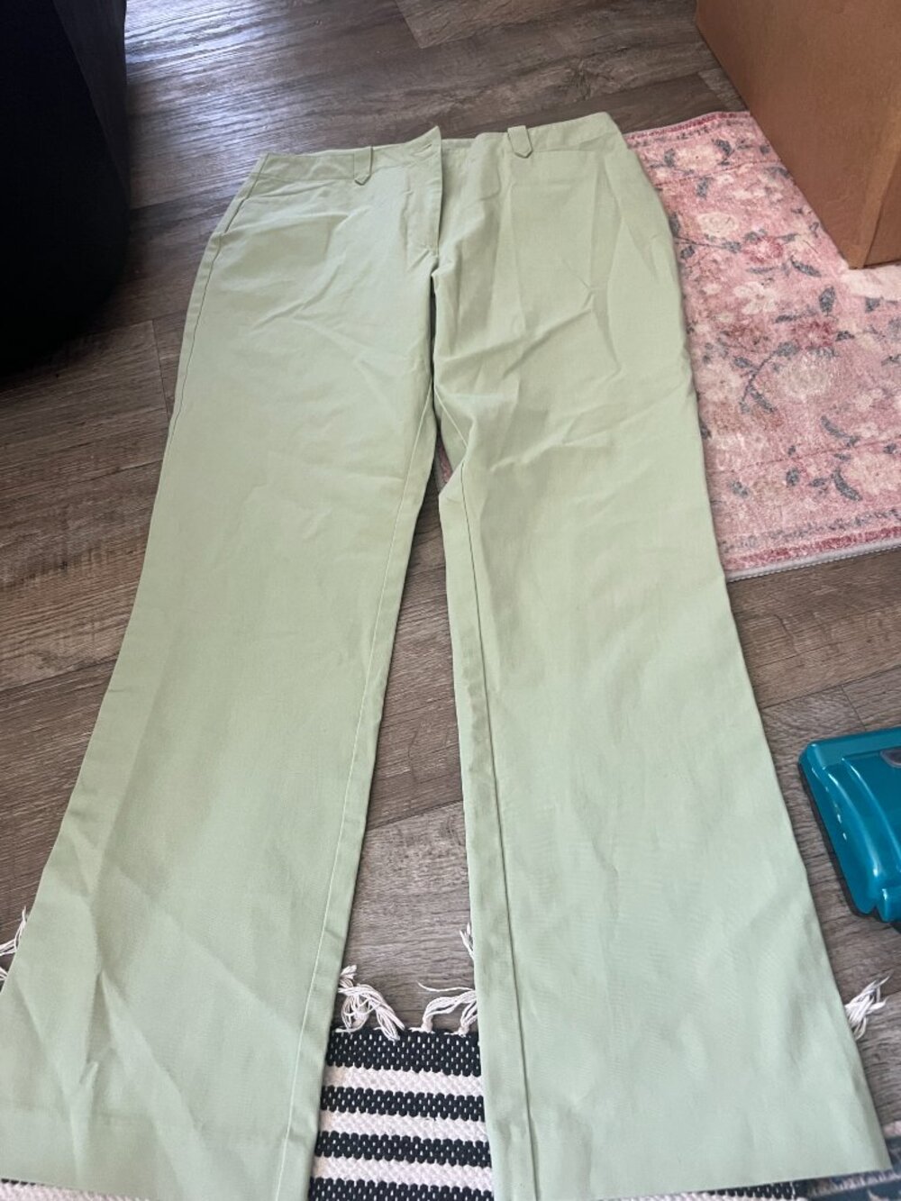 LL‎ Bean mint green pants size 14R